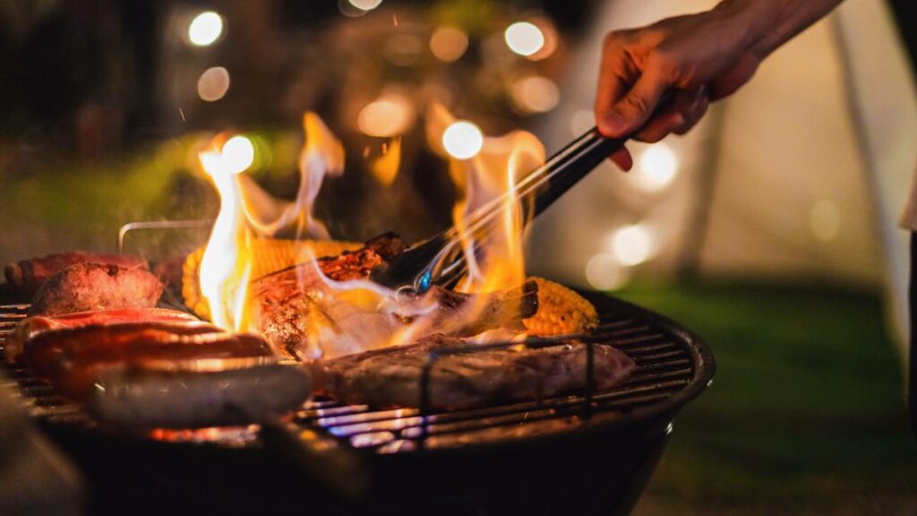 gillade barbecue camping
